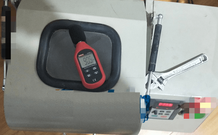 长沙某品牌极悦注册工作声音分贝值